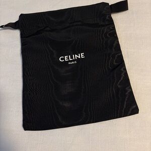Celine Paris black bag dustbag New